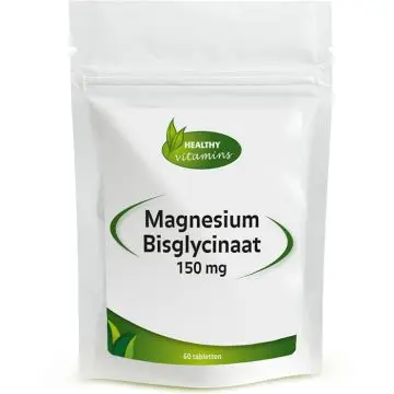 Magnesium Bisglycinaat 150 mg bij Vitaminesperpost