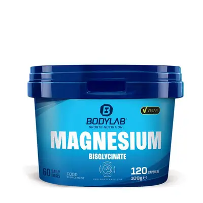 Magnesium Bisglycinate (120 capsules) bij Bodylab