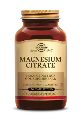 Magnesium Citrate (120 tabletten) bij Vitaminadviceshop