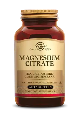 Magnesium Citrate (60 tabletten) bij Vitaminadviceshop