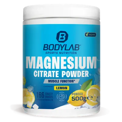 Magnesium Citrate Powder (500g) bij Bodylab