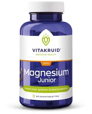 Magnesium Junior (90 kauwtabletten) bij Vitaminadviceshop