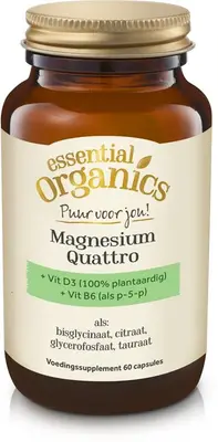 Magnesium Quattro (60 capsules) bij Vitaminadviceshop