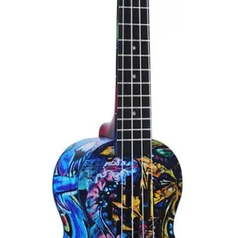 Mahalo MA1GR sopraanukelele “Grafitti” bij De Krijger Muziek