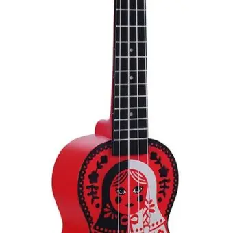 Mahalo MA1RD sopraanukelele “Riussian Doll” bij De Krijger Muziek