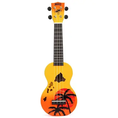Mahalo MD1HAORB ukelele "Hawaii" met tas bij Westerhaven Muziek (Groningen)