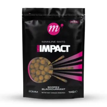 Mainline High Impact Boilies Scopex Blackcurrent bij Eurotackle