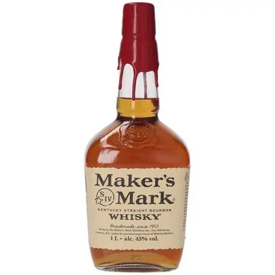Maker's Mark Bourbon Whiskey 100 cl bij Dirck3 (Dirck III)