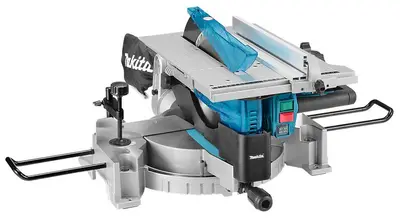 Makita 230V Afkort-/tafelzaag 305mm bij Gereedschappelijk