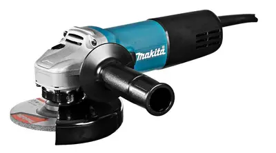Makita 9558HNRGK 230V Haakse slijper 125 mm bij Toolsvoordelig