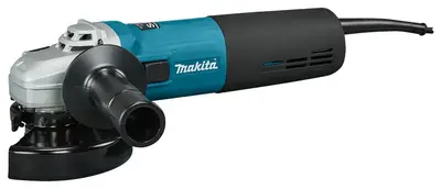 MAKITA 9565CR 230V HAAKSE SLIJPER 125MM MET VASTZETSCHAKELAAR bij Gereedschappelijk