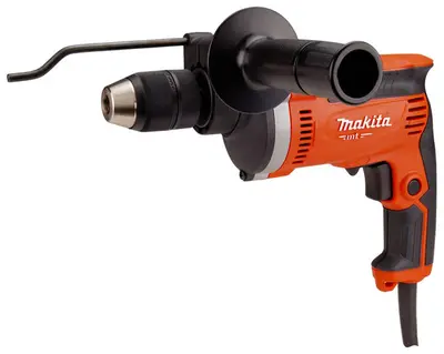 MAKITA M8101 230V KLOPBOORMACHINE IN DOOS - SNELSPANBOORKOP bij Gereedschappelijk