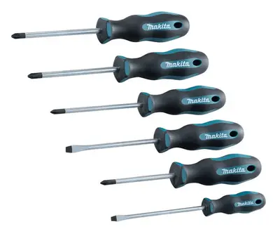 Makita SCHROEVENDRAAIERSET 6-DELIG bij Gereedschappelijk