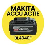 Makita XGT 40V Max Bandschuurmachine 76mm (accu schuurmachine) bij Toolsvoordelig