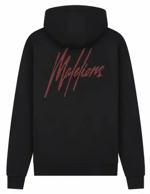 Malelions Hoodie Striped Signature MMA50026053 bij The Stone