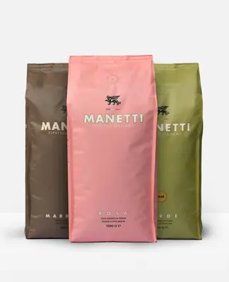 Manetti Intens & Sterk Proefpakket - 3 x 1kg bij CoffeeMeister