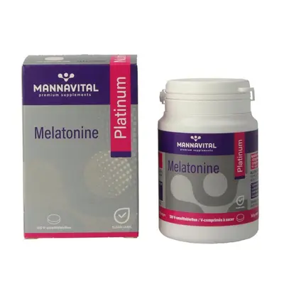 Mannavital Melatonine Platinum bij Vitatheek