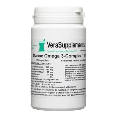 Marine Omega 3-Complex 1000 mg (120 capsules) bij Vitaminadviceshop