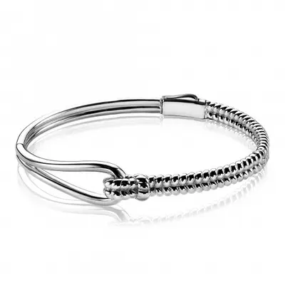 Mart Visser by ZINZI zilveren armband bewerkt MVA9 bij ZINZI