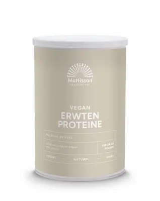 Mattisson Absolute Erwten Proteine Naturel Vegan bij Vitatheek