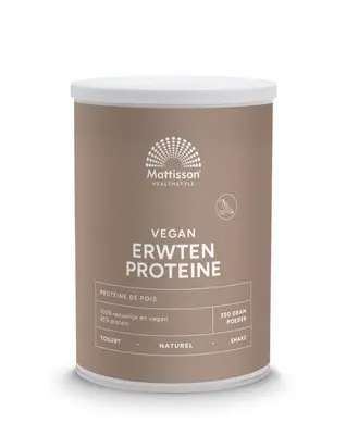 Mattisson Absolute Erwten Proteine Naturel Vegan bij Vitatheek