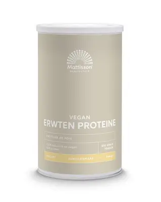 Mattisson Absolute Erwten Proteine Vanille Vegan bij Vitatheek