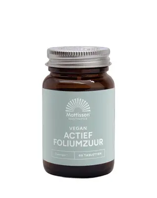 Mattisson Actief Foliumzuur Quatrefolic 400Mcg bij Vitatheek