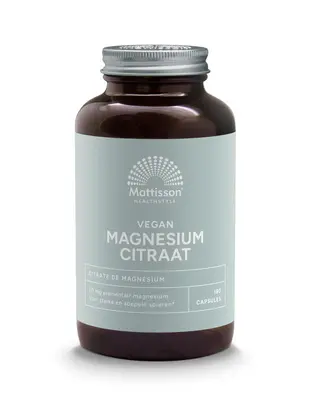 Mattisson Active Magnesium Citraat 400Mg bij Vitatheek