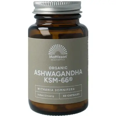 Mattisson Ashwagandha Ksm-66 Bio bij Vitatheek