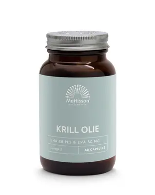 Mattisson Krill Olie Omega 3 500Mg bij Vitatheek