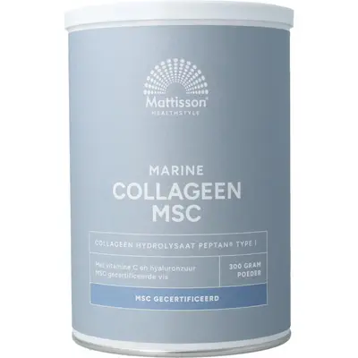 Mattisson Marine Vis Collageen Poeder Blend Peptan Msc bij Vitatheek
