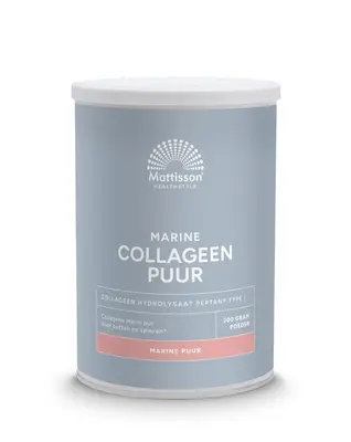Mattisson Marine Vis Collageen Poeder Peptan bij Vitatheek