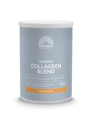 Mattisson Runder Collageen Poeder Blend Peptan bij Vitatheek