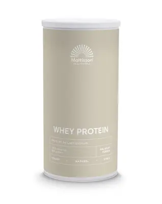 Mattisson Sport Wei Whey Proteine Concentraat Naturel bij Vitatheek
