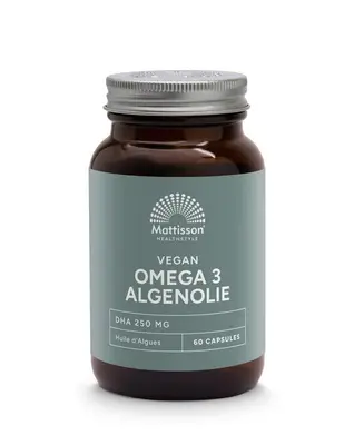 Mattisson Vegan Omega-3 Algenolie Dha 260Mg bij Vitatheek
