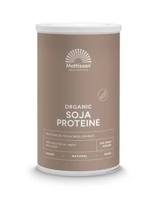 Mattisson Vegan Soja Proteine 90% Bio bij Vitatheek