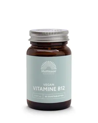 Mattisson Vitamine B12 Methylcobalamine 5000Mcg bij Vitatheek