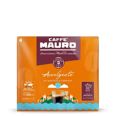 Mauro Avvolgente (70/30) Mokamaling 2x250g bij Koffiecentrale