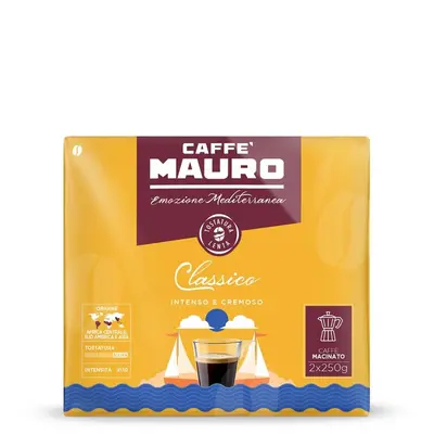 Mauro Classico 30/70 Mokamaling, 2x250g bij Koffiecentrale