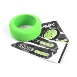 Maverick RC Transmitter Wheel Foam & Decals (Green) [MAV150554] bij Quartel Modelbouw
