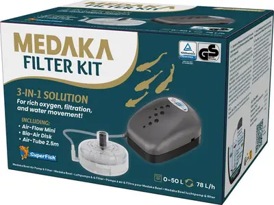 Medaka Filter Kit bij Aquariumplantenshop