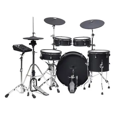 Medeli MZ729 Elektrisch Drumstel Fullsize Mesh Ketels met 20" Kick en Blackwood bij VDS Instrumenten