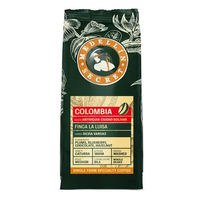 Medellin Secret Columbia Bonen 250g bij Koffiewarenhuis