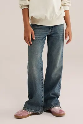 Meisjes flared jeans bij WE Fashion