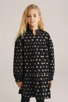 Meisjes jurk met print bij WE Fashion