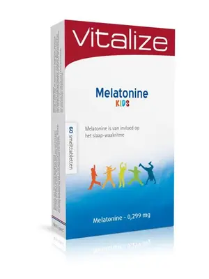 Melatonine Kids 0,299 mg (60 smelttabletten) bij Vitaminadviceshop