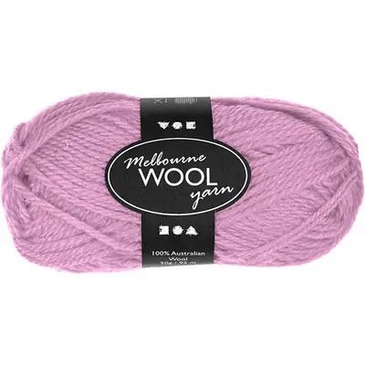 Melbourne wol antiek roze 50gr 92 meter bij Creaknutselen