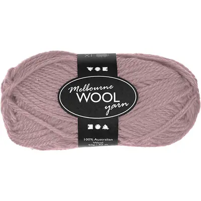 Melbourne wol licht paars 50gr 92 meter bij Creaknutselen