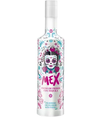 Mex Cream Aardbei Tequila Likeur 0,70 ltr 15% bij Whiskysite
