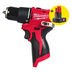 Milwaukee M12 BLPDRC-0 accu compact klopboormachine (body) 12V Li-ion bij Toolstation Nederland